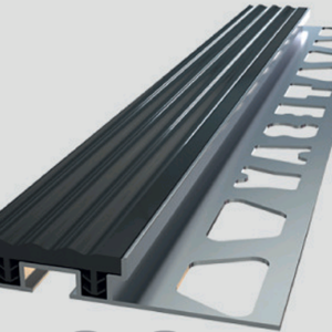 Profil Schodowy Półokrągły, Antypoślizgowy Do Glazury