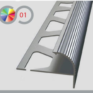 Profil Schodowy Półokrągły, Antypoślizgowy Do Glazury