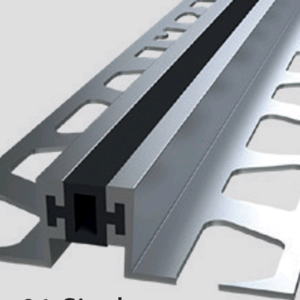 APDCZ: Profil dylatacyjny z aluminium CZARNY