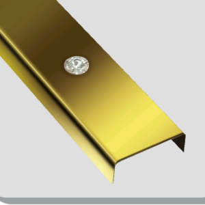 DZLS: Złoty lustrzany ze zdobieniami