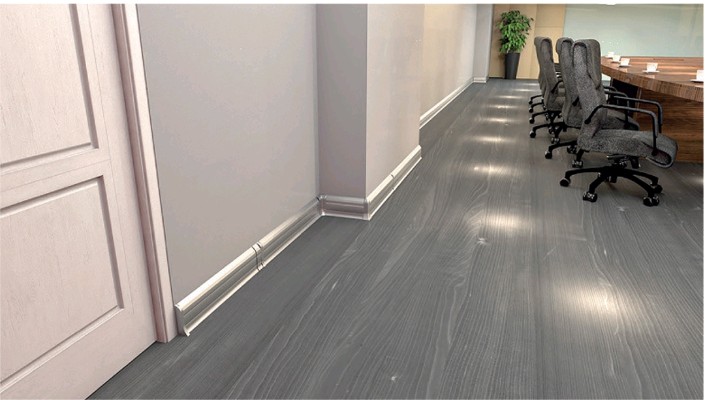 COKMAT: Listwa przypodłogowa COKÓŁ 60mm 250cm MATOWY - obrazek 2