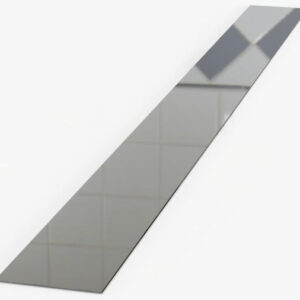 PŁACL: Płaskownik ozdobny ze stali nierdzewnej CHROM LUSTRZANY