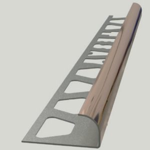 POMLE: Miedziany lustrzany - profil otwarty 8mm