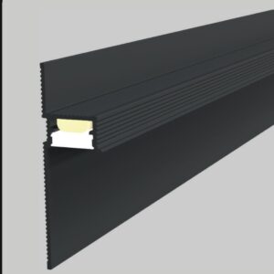 APLEDPC: Profil LED przypodłogowy CZARNY 270cm